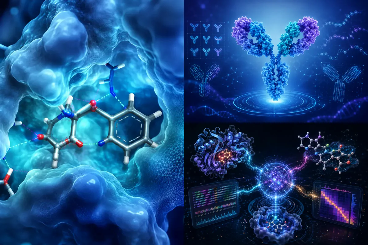 抗体设计、蛋白小分子筛选和人工智能药物发现技术文章集合